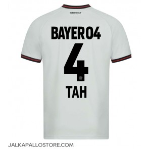 Bayer Leverkusen Jonathan Tah #4 Vieraspaita 2023-24 Lyhythihainen